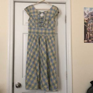 Cute, vintage inspired picnic dress from eshakti.